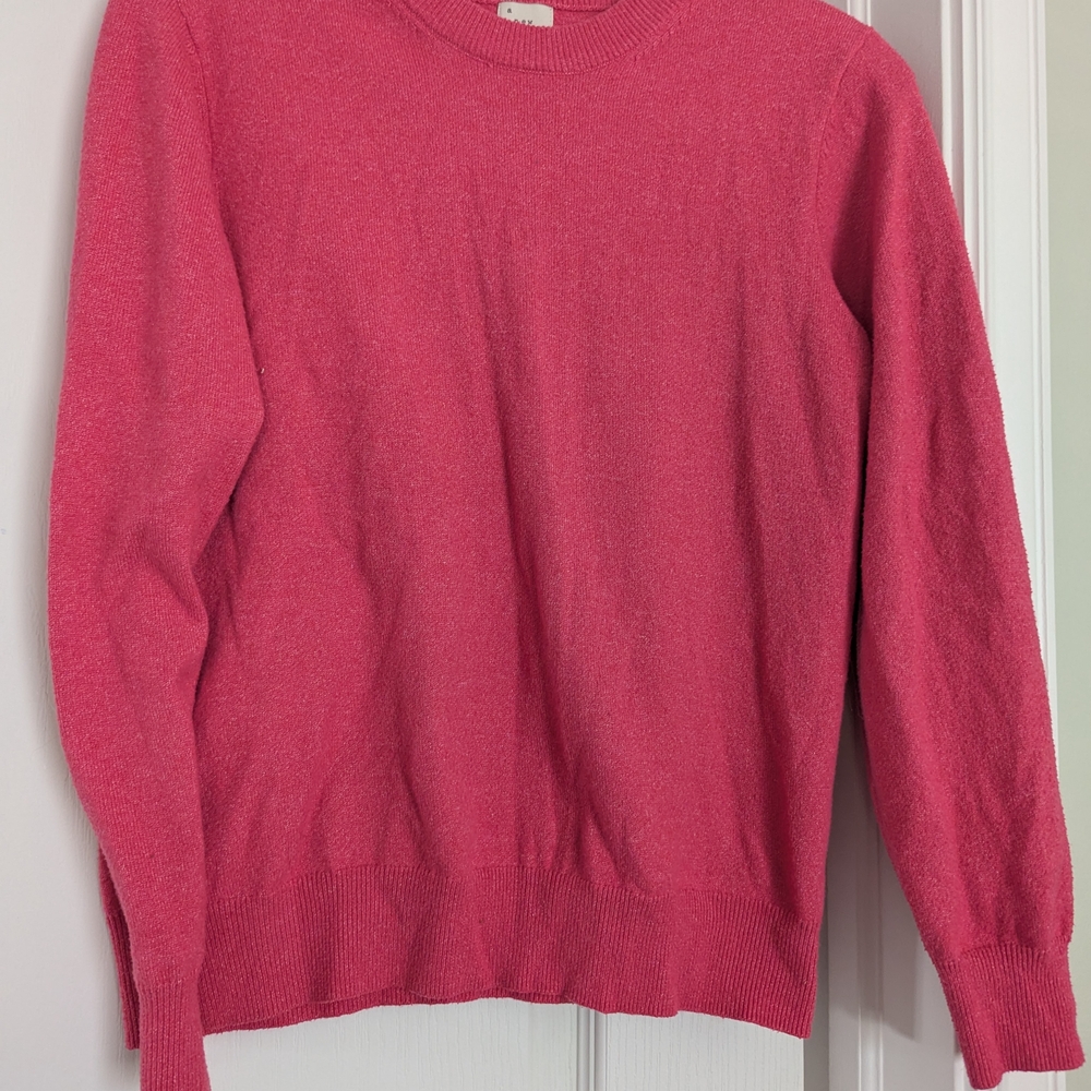 a new day Men's Crewneck Sweater in Vibrant Pink